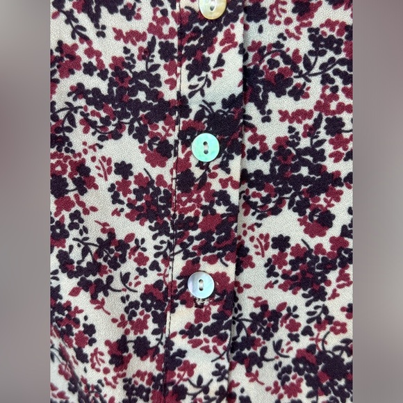 NWT Love Stitch Boho Bell Sleeve Lace Detail Top Small - Picture 12 of 16